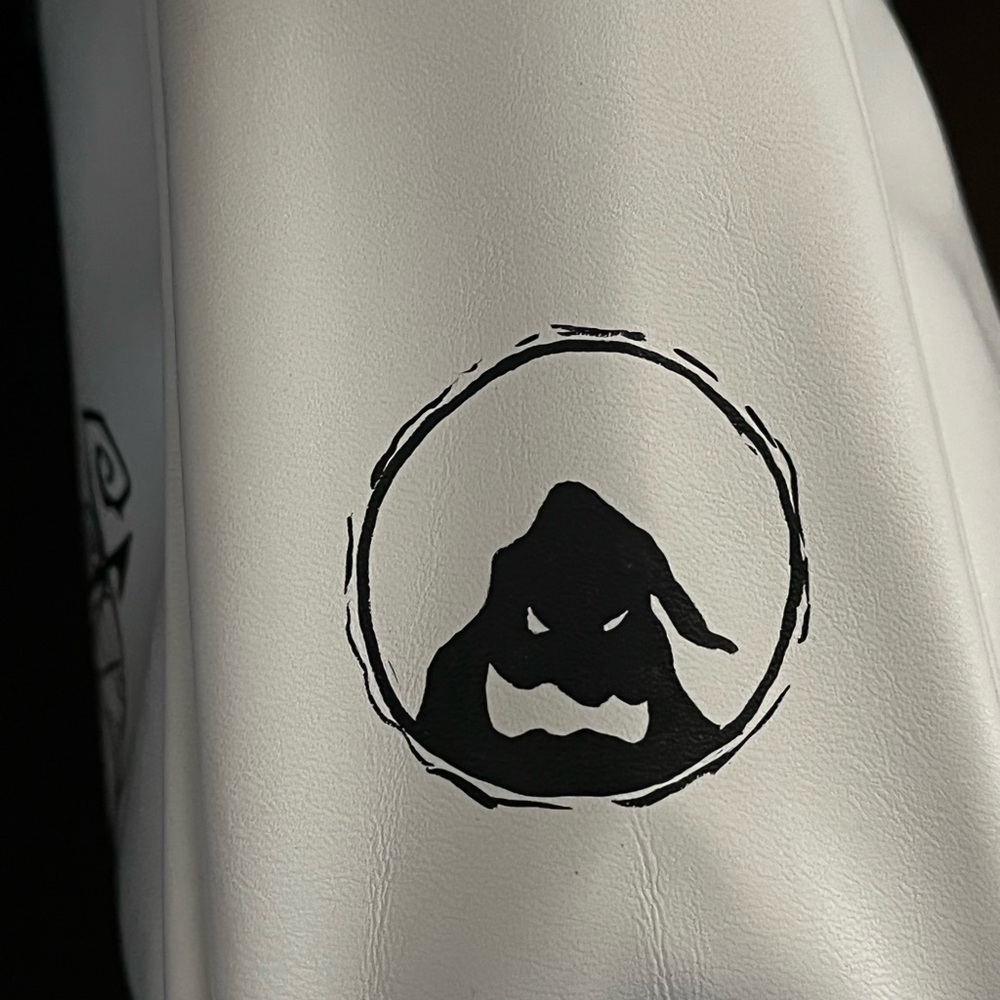 HAND PAINTED One of a Kind Ghost Crossbody Bag Purse!! - Picture 8 of 9